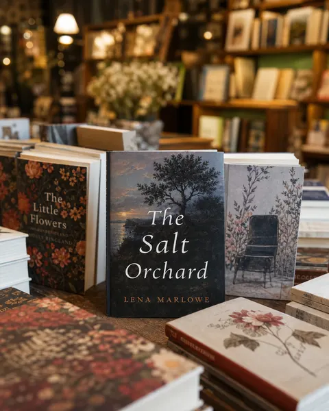 Shop table look: the same product front table, other books around it