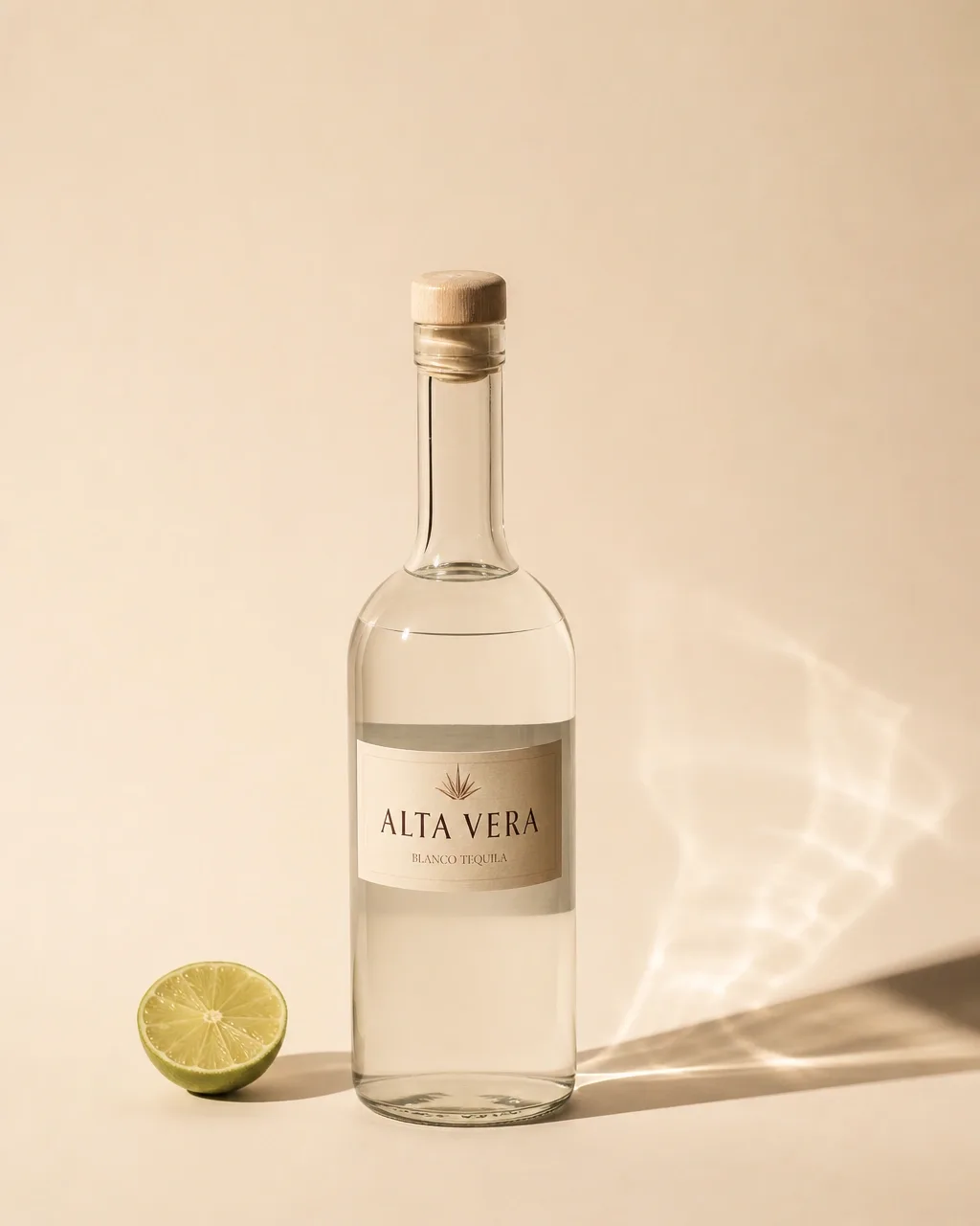 A finished Instagram post of a tequila bottle