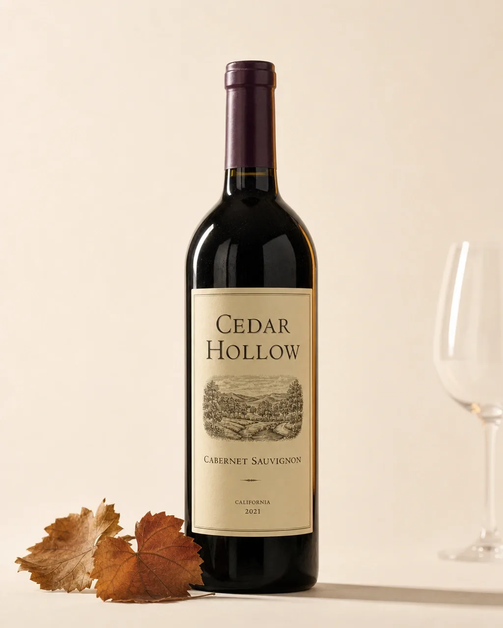A tasting-note post for Cedar Hollow cabernet